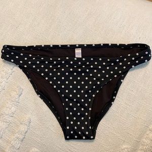 VS polka dot bikini swim bottoms